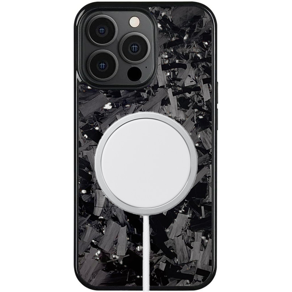 iPhone | Silver | Forged Carbon Fiber | Magsafe Case