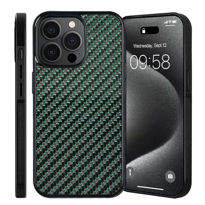 iPhone 16 | Green | Reflective Carbon Fiber | Magsafe Case