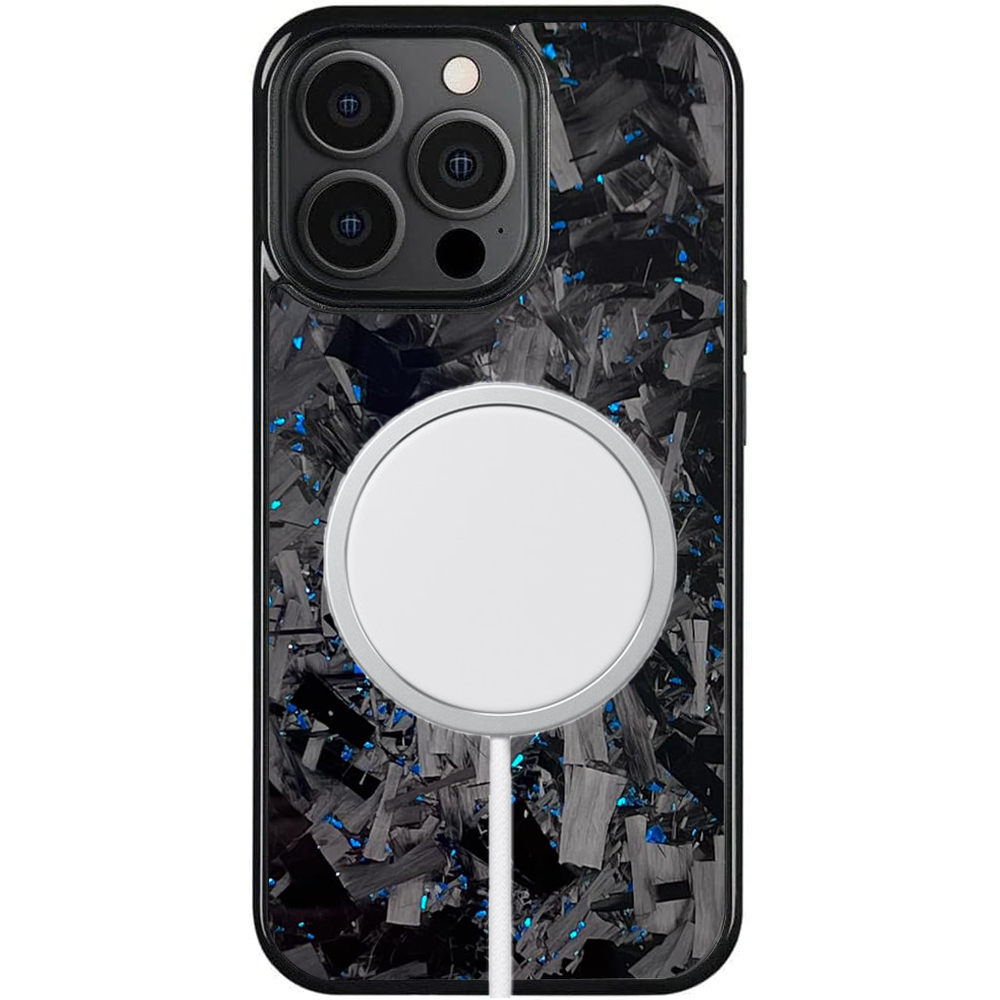 iPhone | Blue | Forged Carbon Fiber | Magsafe Case