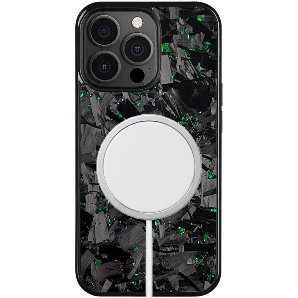iPhone | Green | Forged Carbon Fiber | Magsafe Case