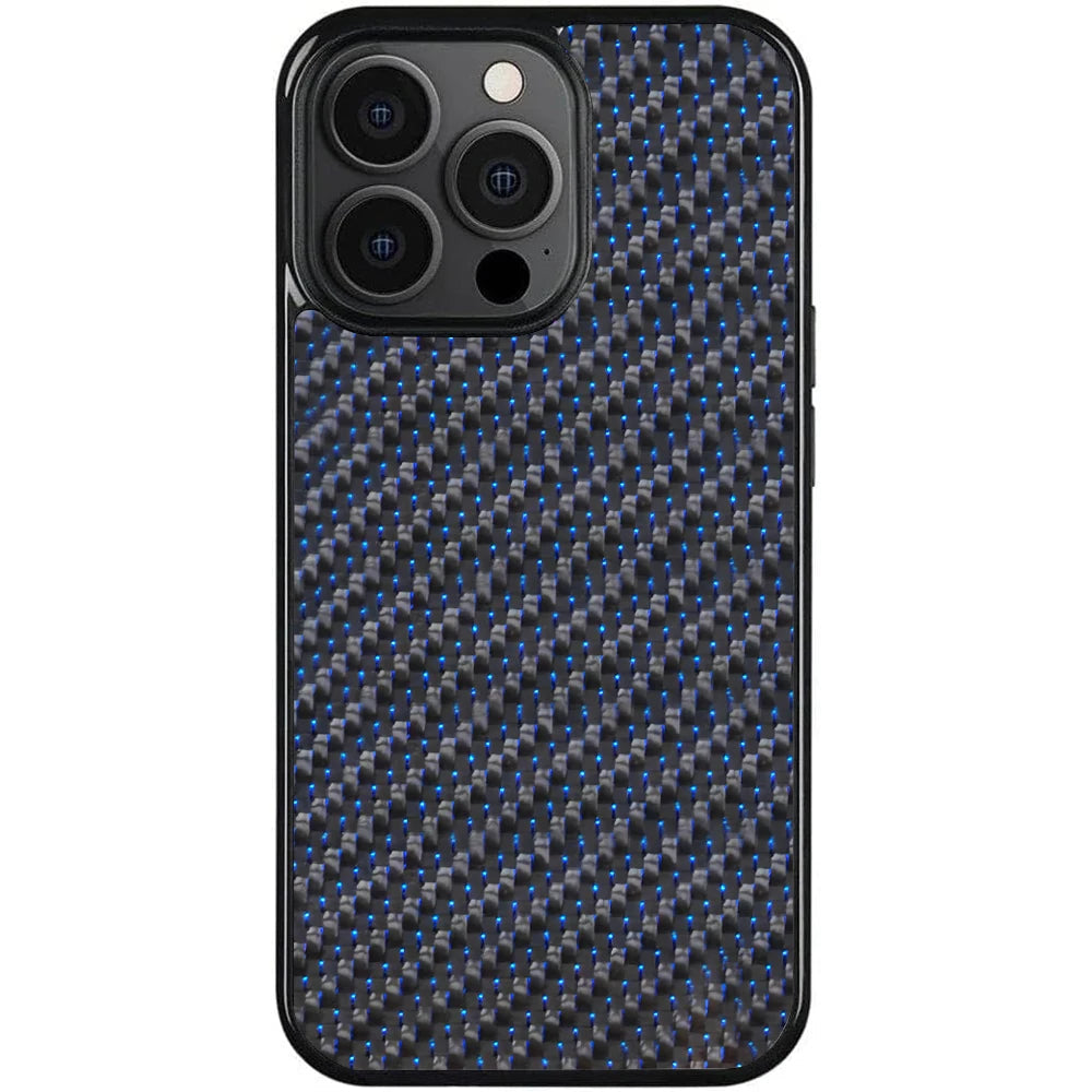 iPhone 16 | Blue | Reflective Carbon Fiber | Magsafe Case